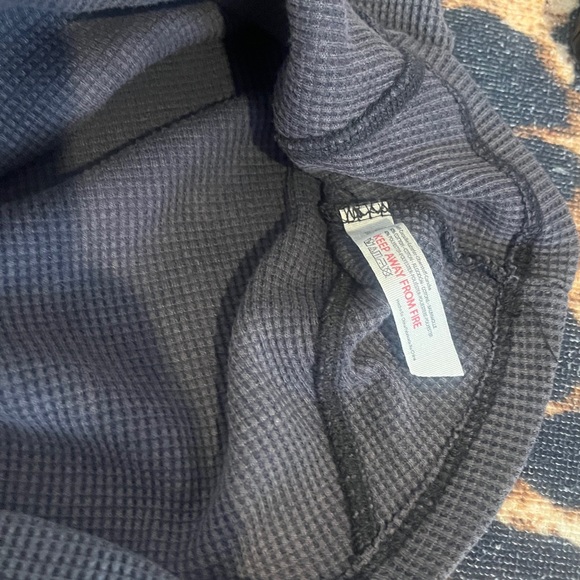 Free People Intimately Early Night Crop Top in washed black - Picture 10 of 11